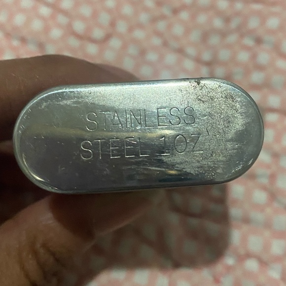 Vintage Stainless Steel Los Angeles Flask, 1 oz - Picture 2 of 3